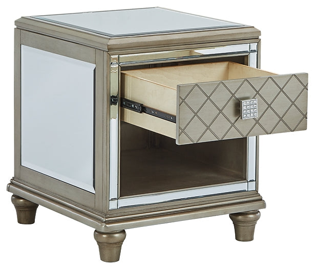 Ashley Express - Chevanna Rectangular End Table at Towne & Country Furniture (AL) furniture, home furniture, home decor, sofa, bedding
