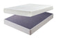 Ashley Express - Chime 8 Inch Memory Foam Mattress with Foundation at Towne & Country Furniture (AL) furniture, home furniture, home decor, sofa, bedding