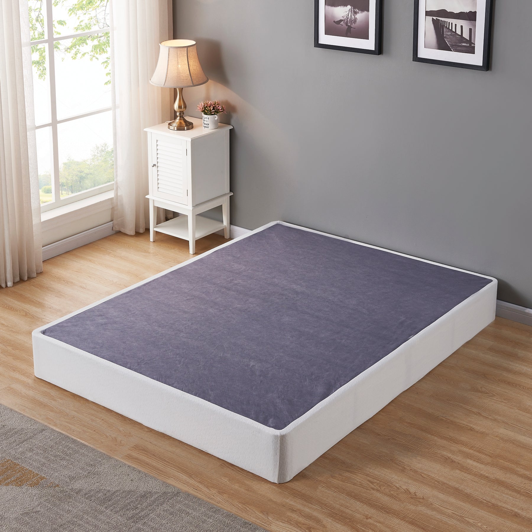 Ashley Express - Chime 8 Inch Memory Foam Mattress with Foundation at Towne & Country Furniture (AL) furniture, home furniture, home decor, sofa, bedding
