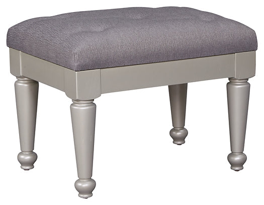 Ashley Express - Coralayne Upholstered Stool (1/CN) at Towne & Country Furniture (AL) furniture, home furniture, home decor, sofa, bedding