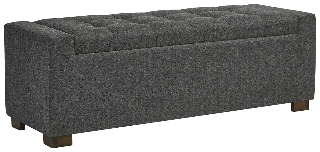 Ashley Express - Cortwell Storage Bench at Towne & Country Furniture (AL) furniture, home furniture, home decor, sofa, bedding