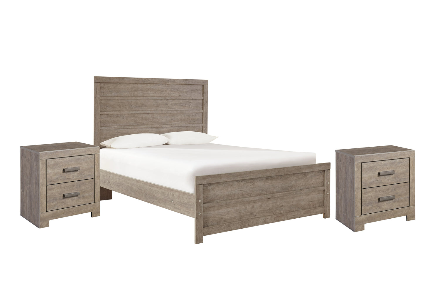 Ashley Express - Culverbach Full Panel Bed with 2 Nightstands at Towne & Country Furniture (AL) furniture, home furniture, home decor, sofa, bedding