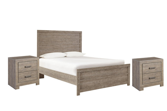 Ashley Express - Culverbach Full Panel Bed with 2 Nightstands at Towne & Country Furniture (AL) furniture, home furniture, home decor, sofa, bedding