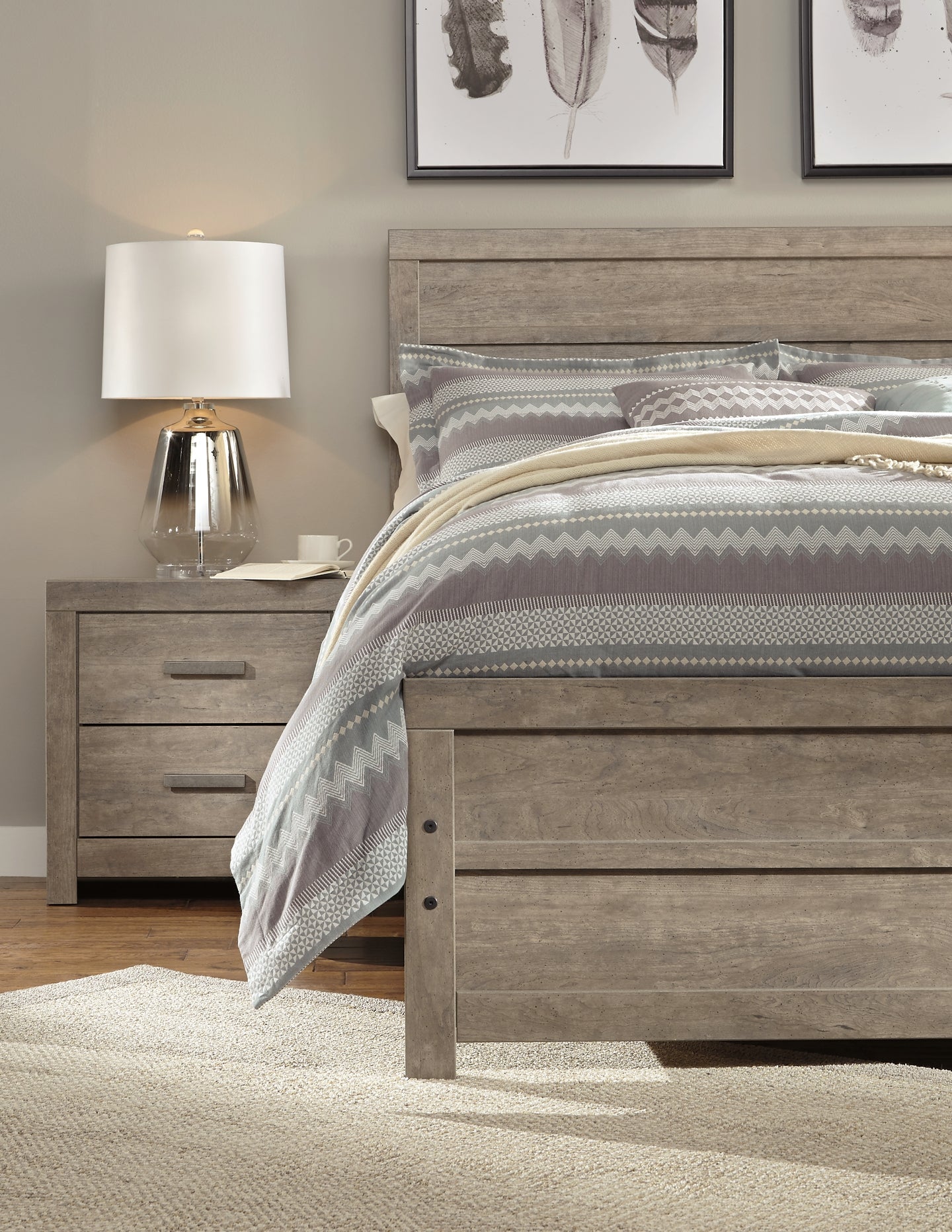 Ashley Express - Culverbach  Panel Bed at Towne & Country Furniture (AL) furniture, home furniture, home decor, sofa, bedding