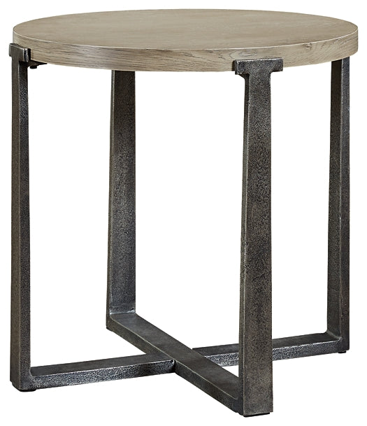 Ashley Express - Dalenville Round End Table at Towne & Country Furniture (AL) furniture, home furniture, home decor, sofa, bedding
