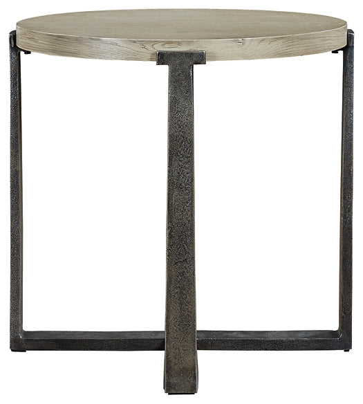 Ashley Express - Dalenville Round End Table at Towne & Country Furniture (AL) furniture, home furniture, home decor, sofa, bedding