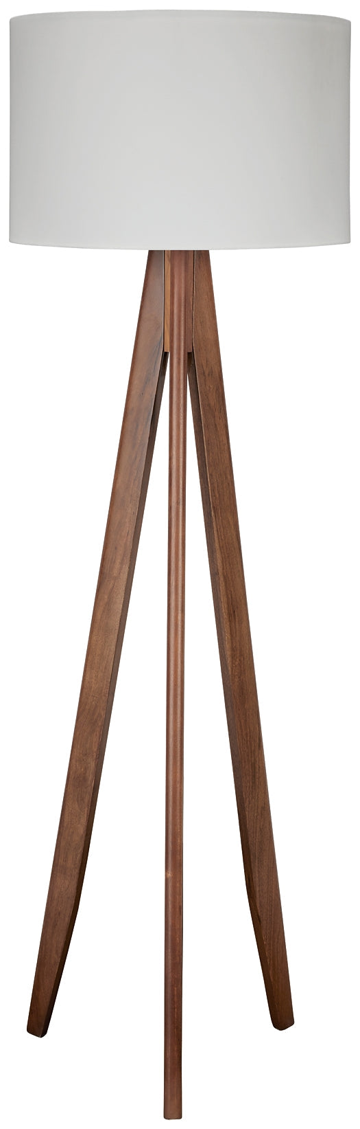 Ashley Express - Dallson Wood Floor Lamp (1/CN) at Towne & Country Furniture (AL) furniture, home furniture, home decor, sofa, bedding