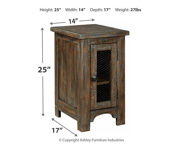 Ashley Express - Danell Ridge Chair Side End Table at Towne & Country Furniture (AL) furniture, home furniture, home decor, sofa, bedding