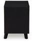 Ashley Express - Danziar Two Drawer Night Stand at Towne & Country Furniture (AL) furniture, home furniture, home decor, sofa, bedding