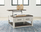 Ashley Express - Darborn Coffee Table with 2 End Tables at Towne & Country Furniture (AL) furniture, home furniture, home decor, sofa, bedding