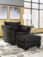 Ashley Express - Darcy Ottoman at Towne & Country Furniture (AL) furniture, home furniture, home decor, sofa, bedding