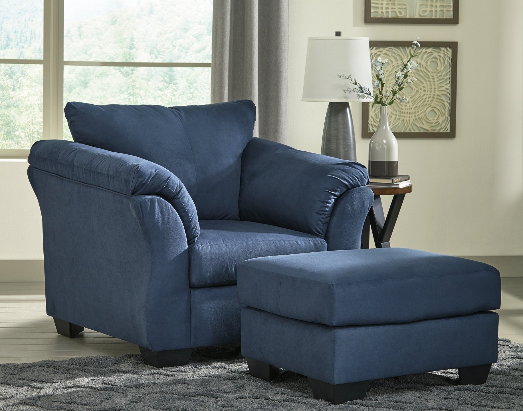 Ashley Express - Darcy Ottoman at Towne & Country Furniture (AL) furniture, home furniture, home decor, sofa, bedding