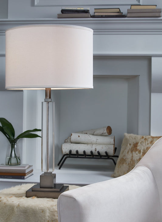 Ashley Express - Deccalen Crystal Table Lamp (1/CN) at Towne & Country Furniture (AL) furniture, home furniture, home decor, sofa, bedding