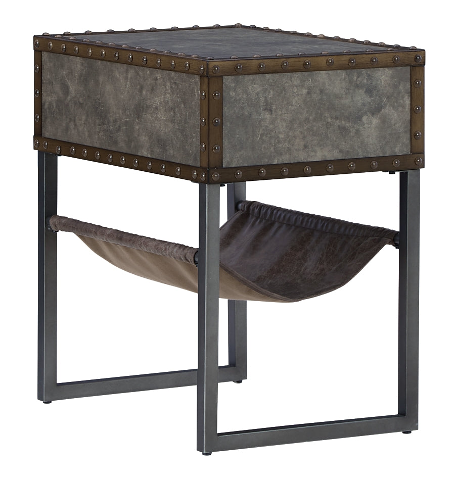 Ashley Express - Derrylin Chair Side End Table at Towne & Country Furniture (AL) furniture, home furniture, home decor, sofa, bedding
