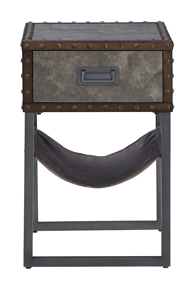 Ashley Express - Derrylin Chair Side End Table at Towne & Country Furniture (AL) furniture, home furniture, home decor, sofa, bedding
