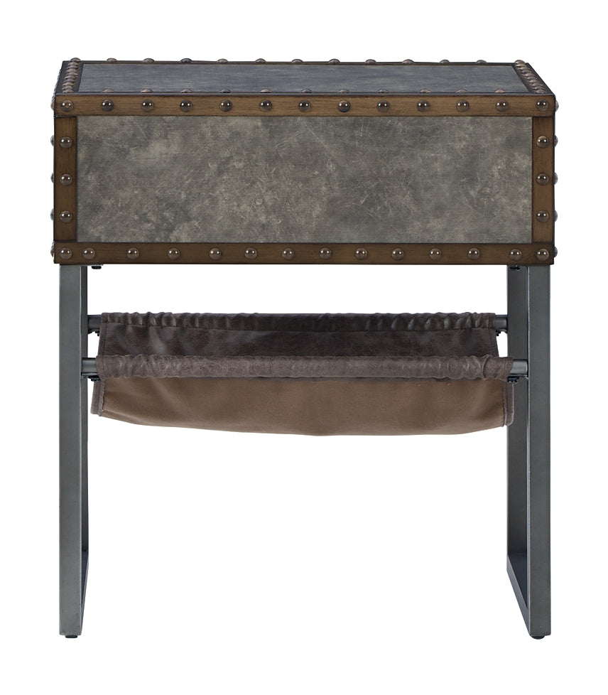 Ashley Express - Derrylin Chair Side End Table at Towne & Country Furniture (AL) furniture, home furniture, home decor, sofa, bedding