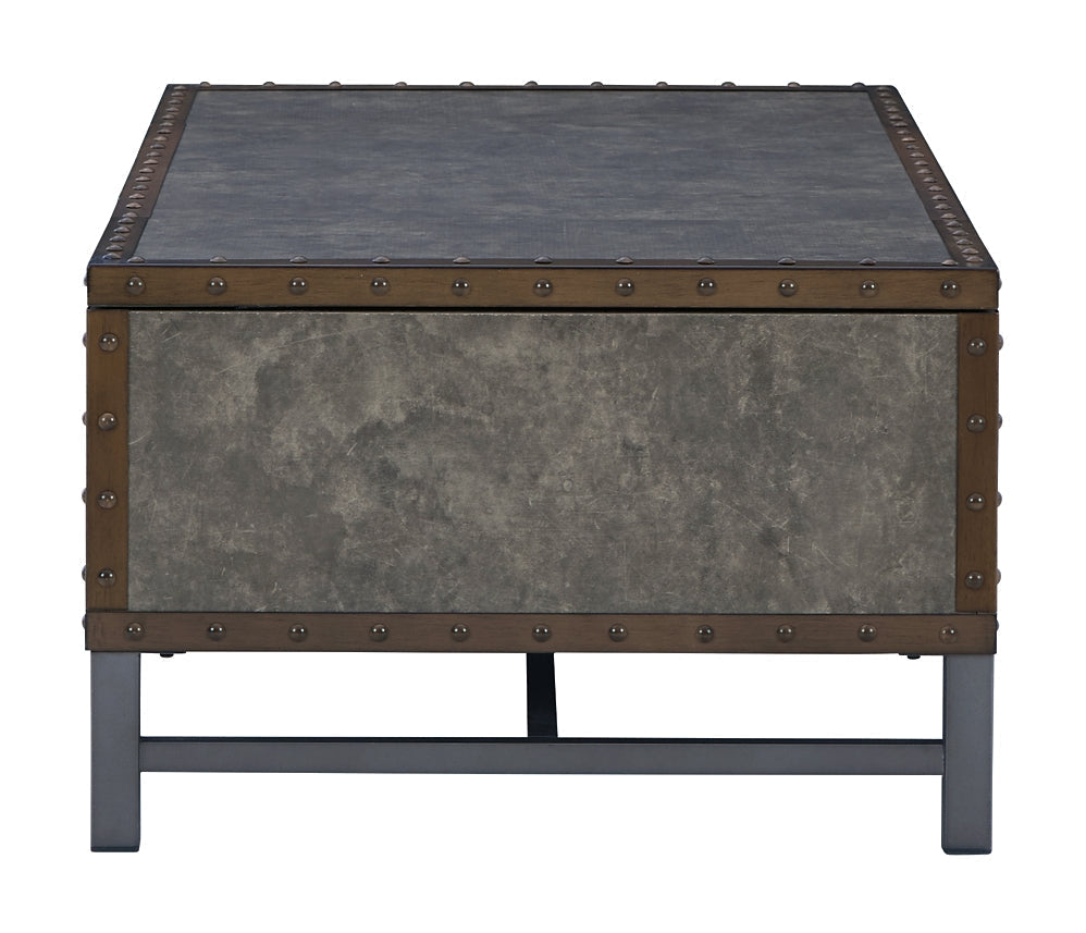 Ashley Express - Derrylin Lift Top Cocktail Table at Towne & Country Furniture (AL) furniture, home furniture, home decor, sofa, bedding