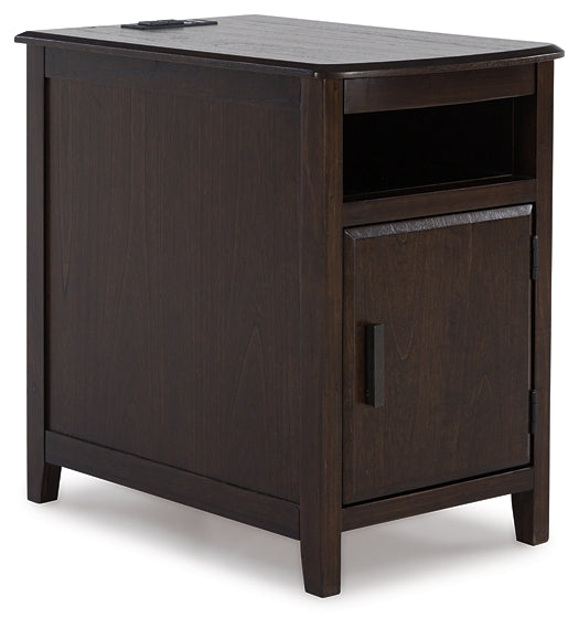 Ashley Express - Devonsted Chair Side End Table at Towne & Country Furniture (AL) furniture, home furniture, home decor, sofa, bedding