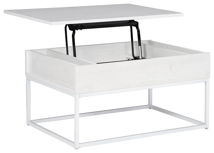 Ashley Express - Deznee Lift Top Cocktail Table at Towne & Country Furniture (AL) furniture, home furniture, home decor, sofa, bedding