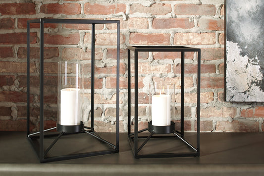 Ashley Express - Dimtrois Lantern Set (2/CN) at Towne & Country Furniture (AL) furniture, home furniture, home decor, sofa, bedding