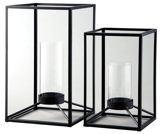 Ashley Express - Dimtrois Lantern Set (2/CN) at Towne & Country Furniture (AL) furniture, home furniture, home decor, sofa, bedding