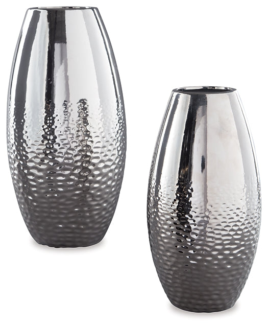 Ashley Express - Dinesh Vase Set (2/CN) at Towne & Country Furniture (AL) furniture, home furniture, home decor, sofa, bedding