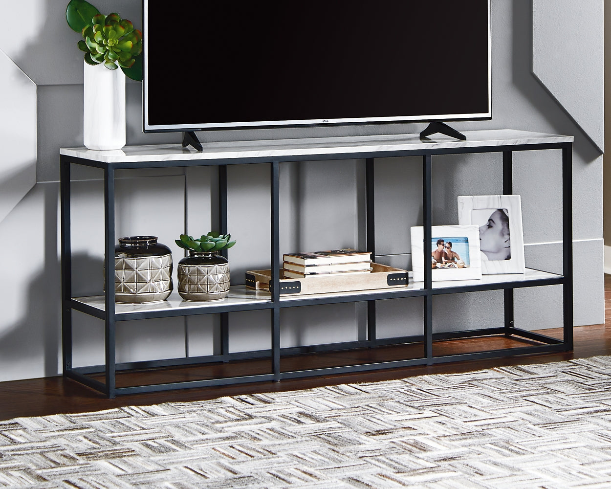 Ashley Express - Donnesta Extra Large TV Stand at Towne & Country Furniture (AL) furniture, home furniture, home decor, sofa, bedding