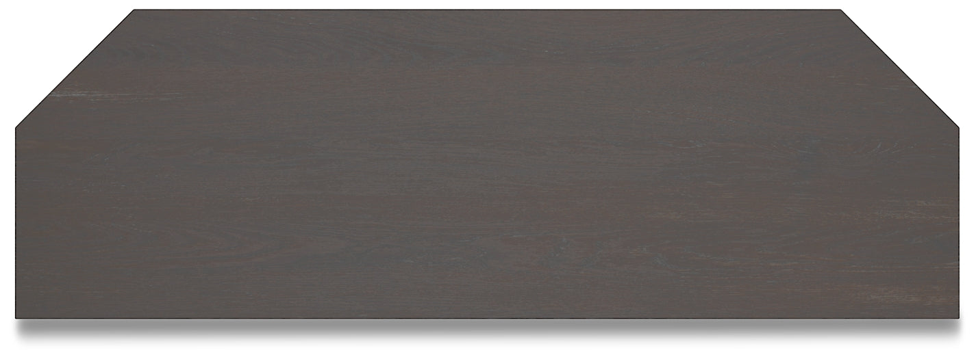 Ashley Express - Dorrinson Corner TV Stand/Fireplace OPT at Towne & Country Furniture (AL) furniture, home furniture, home decor, sofa, bedding