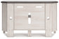 Ashley Express - Dorrinson Corner TV Stand/Fireplace OPT at Towne & Country Furniture (AL) furniture, home furniture, home decor, sofa, bedding