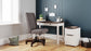 Ashley Express - Dorrinson Home Office Desk at Towne & Country Furniture (AL) furniture, home furniture, home decor, sofa, bedding