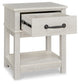 Ashley Express - Dorrinson One Drawer Night Stand at Towne & Country Furniture (AL) furniture, home furniture, home decor, sofa, bedding