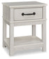 Ashley Express - Dorrinson One Drawer Night Stand at Towne & Country Furniture (AL) furniture, home furniture, home decor, sofa, bedding