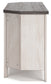 Ashley Express - Dorrinson Small Corner TV Stand at Towne & Country Furniture (AL) furniture, home furniture, home decor, sofa, bedding