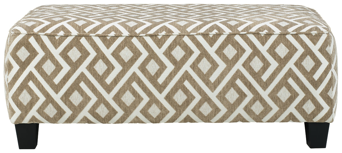 Ashley Express - Dovemont Oversized Accent Ottoman at Towne & Country Furniture (AL) furniture, home furniture, home decor, sofa, bedding