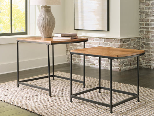 Ashley Express - Drezmoore Nesting End Tables (2/CN) at Towne & Country Furniture (AL) furniture, home furniture, home decor, sofa, bedding