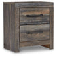 Ashley Express - Drystan Two Drawer Night Stand at Towne & Country Furniture (AL) furniture, home furniture, home decor, sofa, bedding