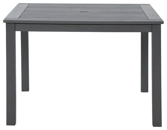 Ashley Express - Eden Town Square Dining Table w/UMB OPT at Towne & Country Furniture (AL) furniture, home furniture, home decor, sofa, bedding