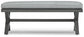 Ashley Express - Elite Park Bench with Cushion at Towne & Country Furniture (AL) furniture, home furniture, home decor, sofa, bedding