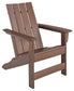 Ashley Express - Emmeline Adirondack Chair at Towne & Country Furniture (AL) furniture, home furniture, home decor, sofa, bedding