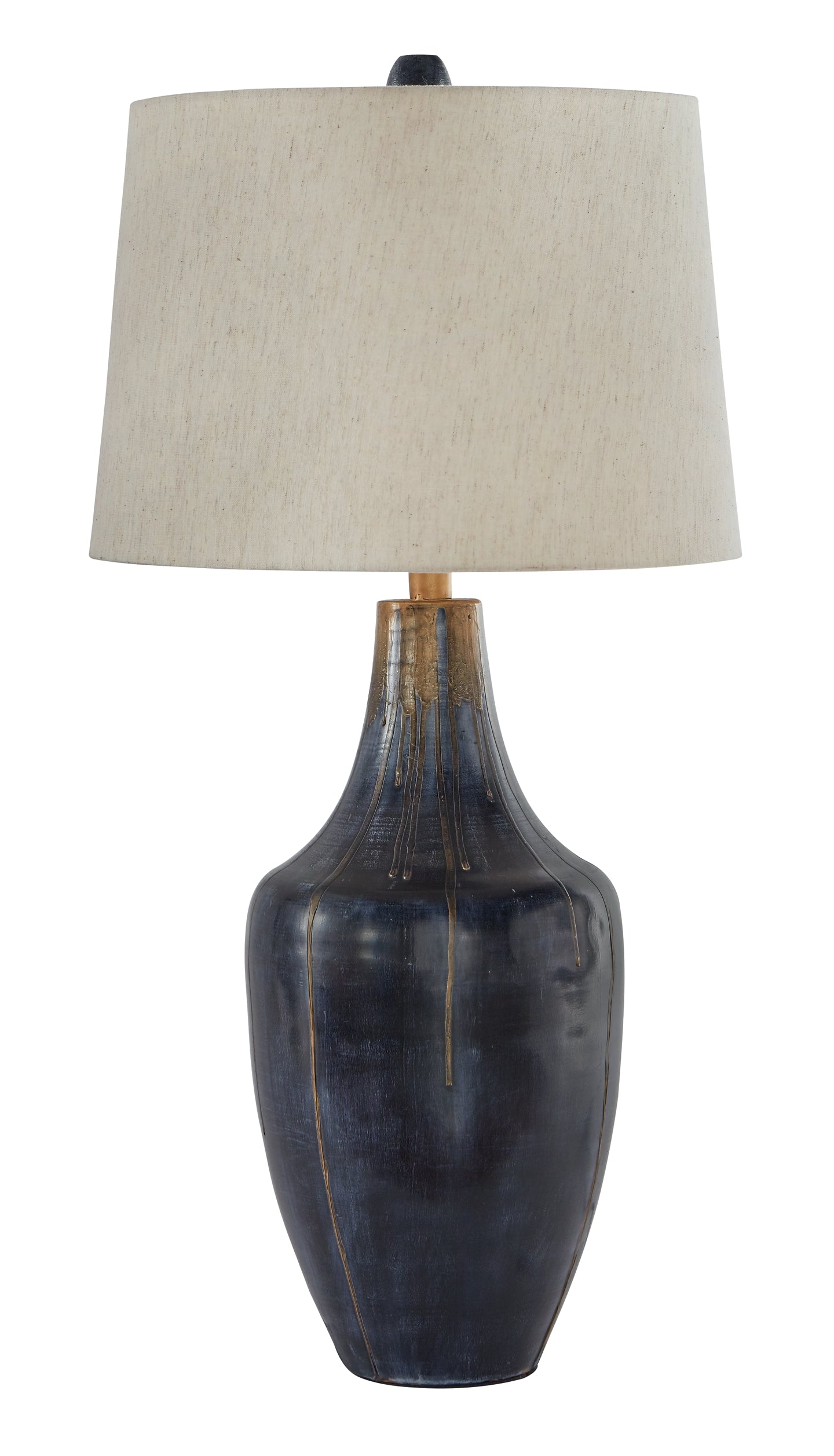 Ashley Express - Evania Metal Table Lamp (1/CN) at Towne & Country Furniture (AL) furniture, home furniture, home decor, sofa, bedding