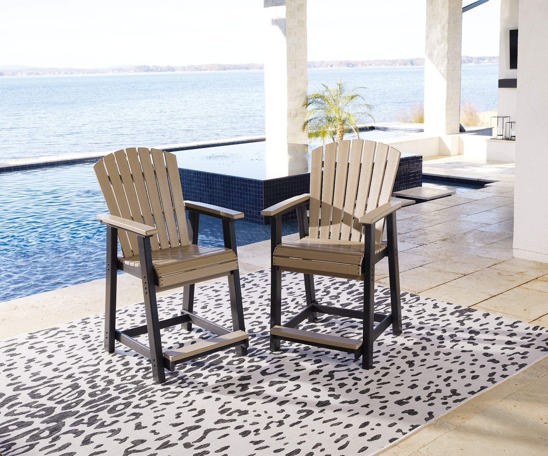 Ashley Express - Fairen Trail Barstool (2/CN) at Towne & Country Furniture (AL) furniture, home furniture, home decor, sofa, bedding