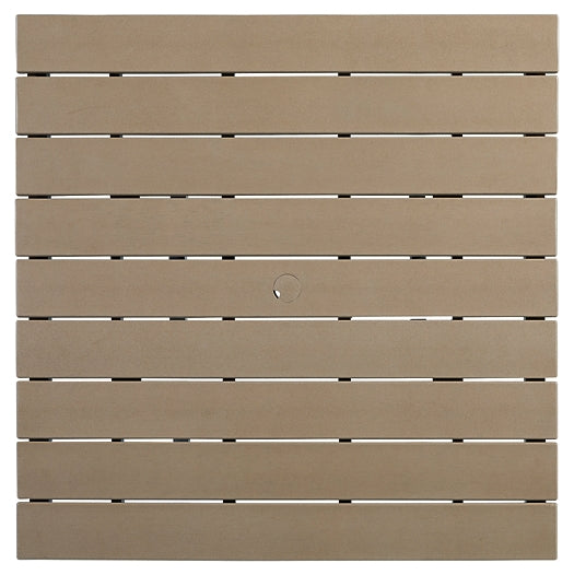 Ashley Express - Fairen Trail Square Counter TBL w/UMB OPT at Towne & Country Furniture (AL) furniture, home furniture, home decor, sofa, bedding