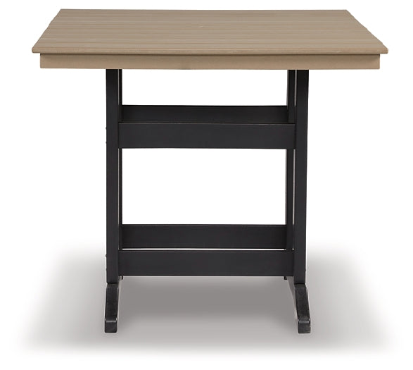 Ashley Express - Fairen Trail Square Counter TBL w/UMB OPT at Towne & Country Furniture (AL) furniture, home furniture, home decor, sofa, bedding