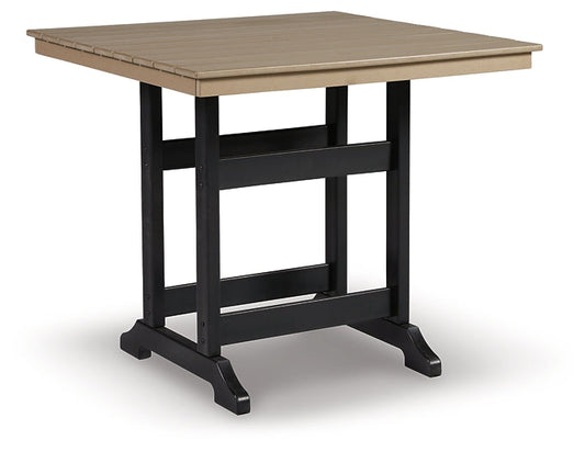 Ashley Express - Fairen Trail Square Counter TBL w/UMB OPT at Towne & Country Furniture (AL) furniture, home furniture, home decor, sofa, bedding