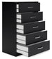 Ashley Express - Finch Five Drawer Chest at Towne & Country Furniture (AL) furniture, home furniture, home decor, sofa, bedding