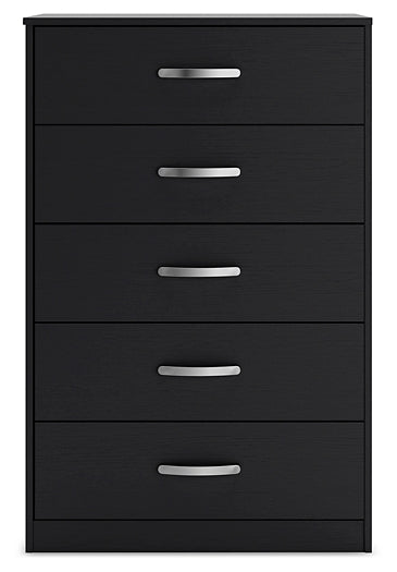 Ashley Express - Finch Five Drawer Chest at Towne & Country Furniture (AL) furniture, home furniture, home decor, sofa, bedding