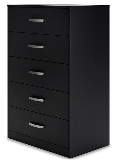 Ashley Express - Finch Five Drawer Chest at Towne & Country Furniture (AL) furniture, home furniture, home decor, sofa, bedding