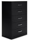 Ashley Express - Finch Five Drawer Chest at Towne & Country Furniture (AL) furniture, home furniture, home decor, sofa, bedding