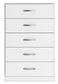 Ashley Express - Flannia Five Drawer Chest at Towne & Country Furniture (AL) furniture, home furniture, home decor, sofa, bedding