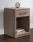 Ashley Express - Flannia One Drawer Night Stand at Towne & Country Furniture (AL) furniture, home furniture, home decor, sofa, bedding